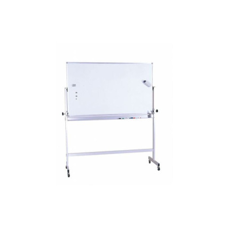 Lavagna magnetica arda girevole bifacciale 90x120cm bianco [cf90120]