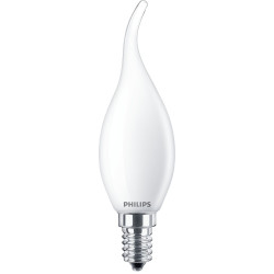 Lampadina led philips fiamma e lucetenzza 250lumen/classee/25w/bianca