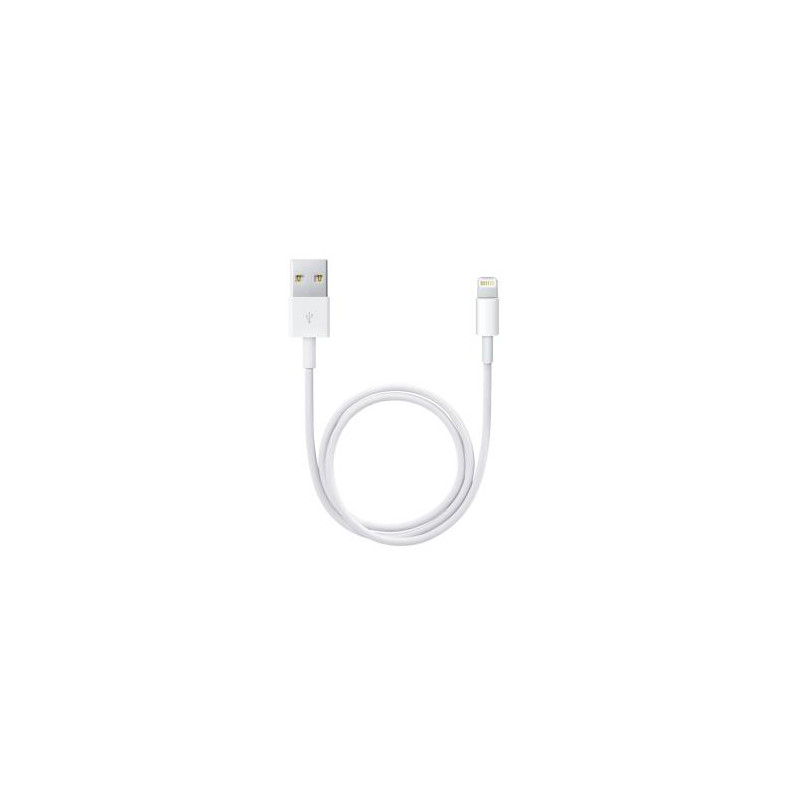Cavo usb apple usb-a/lightning 0.5m bianco [me291zm/a]