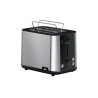 Tostapane braun purshine ht1510bk 900 w 6pz nero/acciaio inossidabile