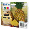 Cartuccia epson 604xl ananas 8.9ml/4ml/nero/ciano/magenta/giallo