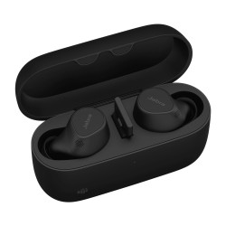 Auricolari jabra evolve2 buds stereofonico in-ear/wireless nero
