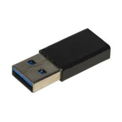 Adattatore usb link 3.0 tipo-a/c m/f nero [lkadat114]
