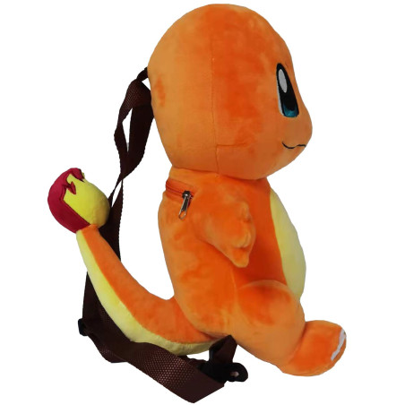 Zaino cyp brands peluche pokemon charmander 3d