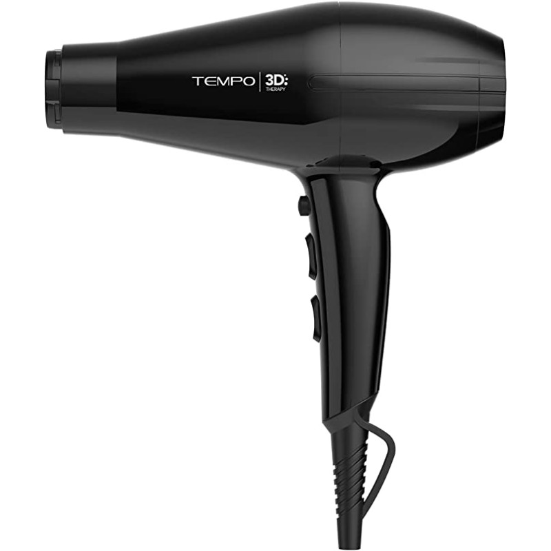 Asciugacapelli gama tempo 3d therapy in ceramica 2200w nero [gh0820]