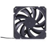 Ventola 120x120 alphacool core pwm 3.000 giri/min 120mm nero [24844]
