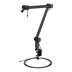 Supporto microfono endorfy studio boom arm girevole nero [ey0a005]