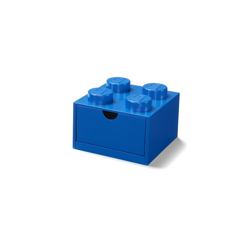 Contenitore lego brick 4 cassetto piccolo blu [40201731]