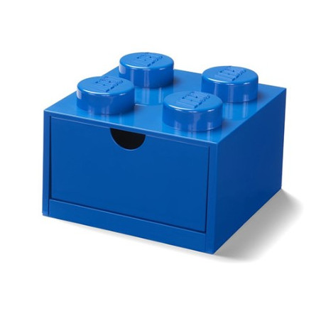 Contenitore lego brick 4 cassetto piccolo blu [40201731]