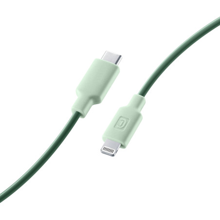 Cavo di ricarica cellularline stylecolore da usb-c a lightning