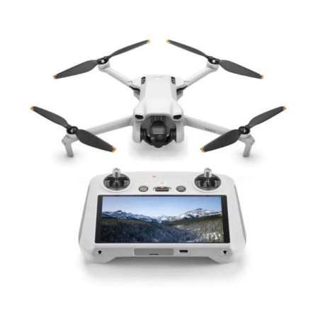 Drone dji mini 3 con telecomando a schermo integrato grigio
