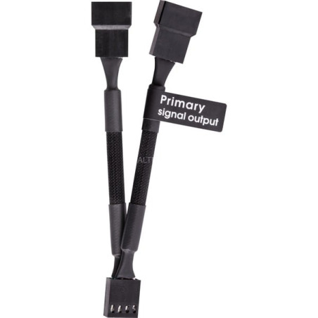 Cavo splitter a y thermaltake ttmod pwm 4 pin 11cm nero [ac-060-co1otn-f1]