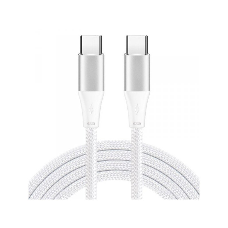 Cavo usb-c ibox tipo c ikutc1w 1m bianco [akibxkuikutciw0]