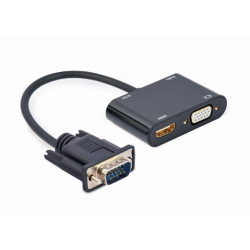 Adattatore video gembird a-vga-hdmi-02 cavo 0.15 m hdmi