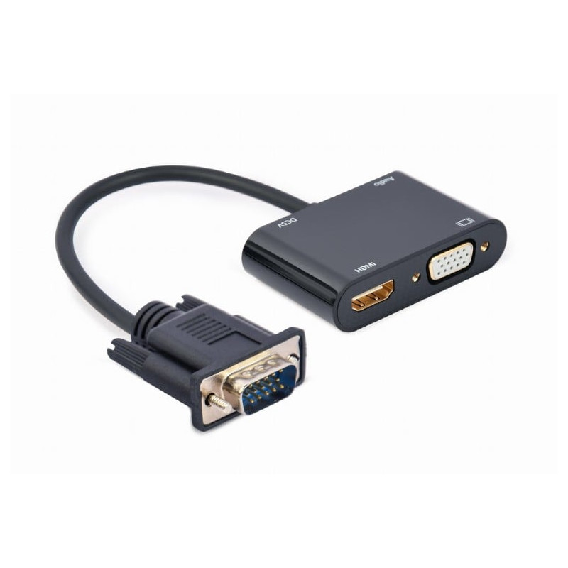 Adattatore video gembird a-vga-hdmi-02 cavo 0.15 m hdmi