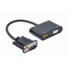 Adattatore video gembird a-vga-hdmi-02 cavo 0.15 m hdmi