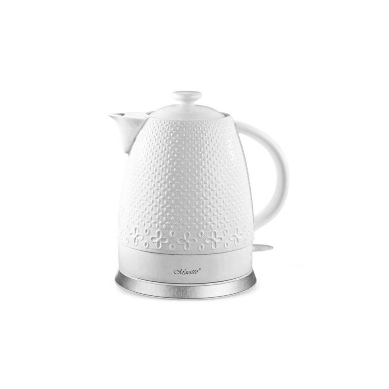 Bollitore elettrico maestro mr-073 bianco [mr-073]