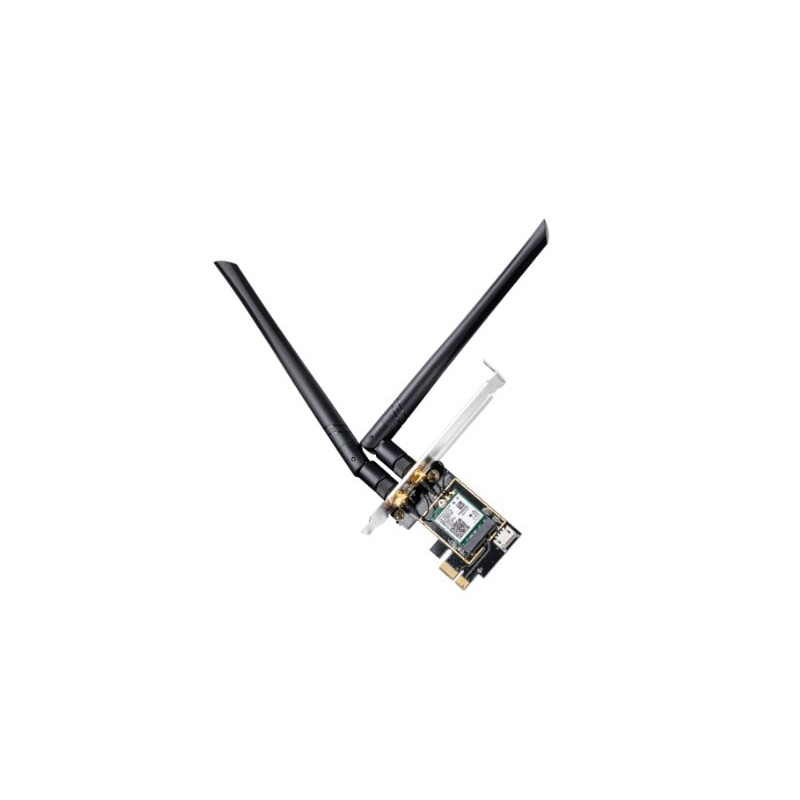 Scheda di rete cudy we3000 adattatore pci express wi-fi 6 tri-band