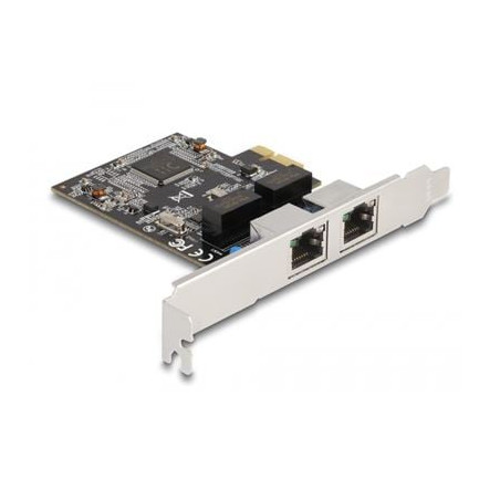 Scheda di interfaccia e adattatore delock 1000 mbit/s argento [88615]