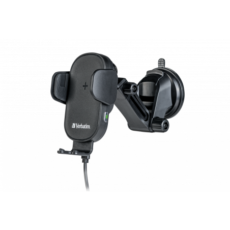 Caricabatterie wireless rapido verbatim fwc-01 da auto qi usb-c