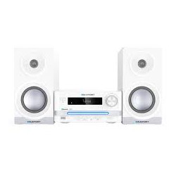 Microsistema blaupunkt bluetooth 220x102x238mm 45w bianco [ms16bt