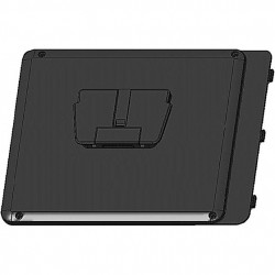 Copribatteria per supporto pos zebra nero [misc-et4x-btdps-01]