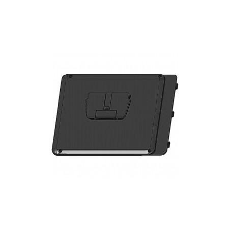 Copribatteria per supporto pos zebra nero [misc-et4x-btdps-01]