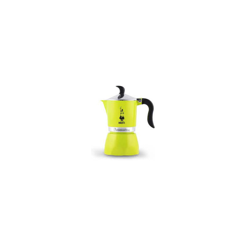 Caffettiera bialetti fiammetta induction 100ml giallo/nero [0007145]