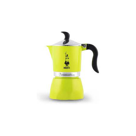 Caffettiera bialetti fiammetta induction 100ml giallo/nero [0007145]