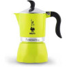 Caffettiera bialetti fiammetta induction 100ml giallo/nero [0007145]