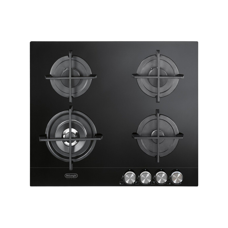 Piano cottura a gas de longhi nsl460n 4zone/nero [p61cdl019h]