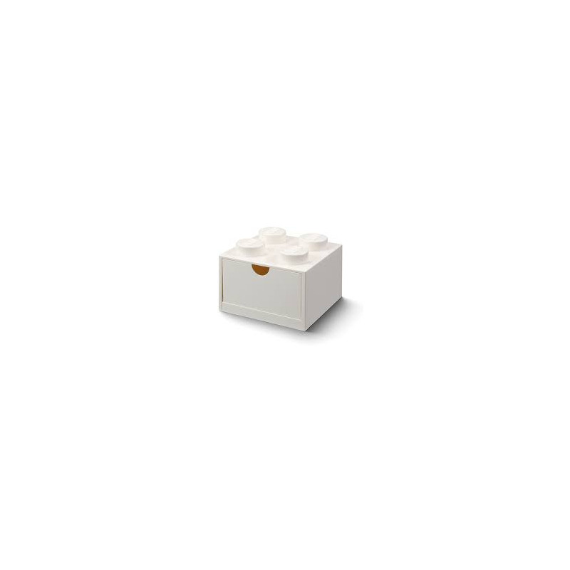 Cassetto da scrivania lego brick 4 bianco cube [40201735]