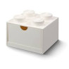 Cassetto da scrivania lego brick 4 bianco cube [40201735]