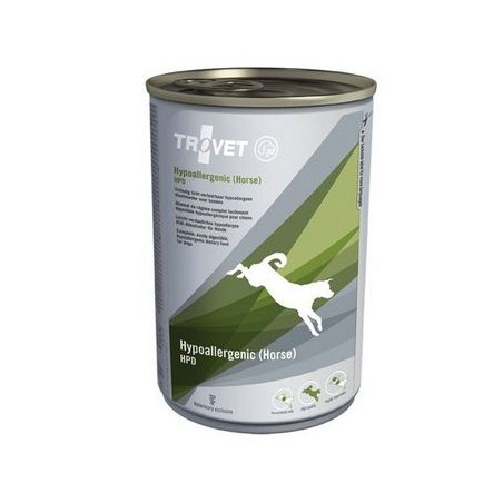 Cibo umido per cani trovet ipoallergenico con cavallo hpd 400g