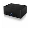 Docking station icybox per hdd a 2 alloggiamenti per sata da 2.5"-3.5"