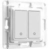 Pulsante shel wall switch 2 bianco [206437]