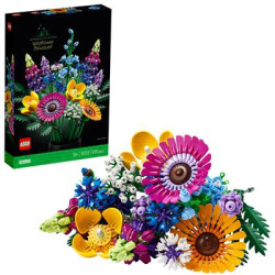Gioco da costruzione lego icons 10313 bouquet di fiori di campo 939pz