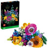 Gioco da costruzione lego icons 10313 bouquet di fiori di campo 939pz