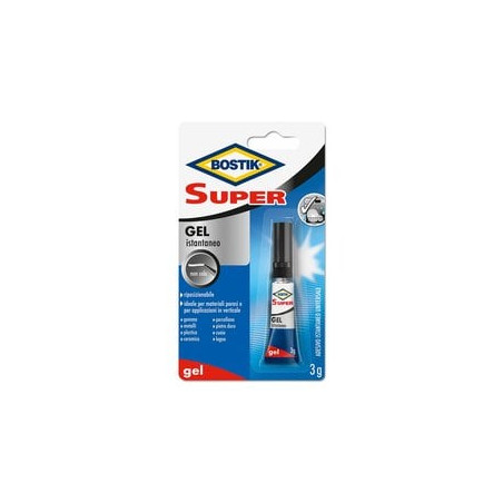 Colla uhu bostik super gel istantaneo 3g