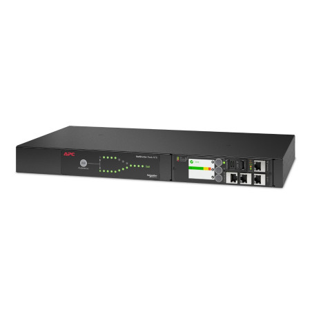 Switch apc netshelter rack 1u 230v/16a nero [ap4423a]