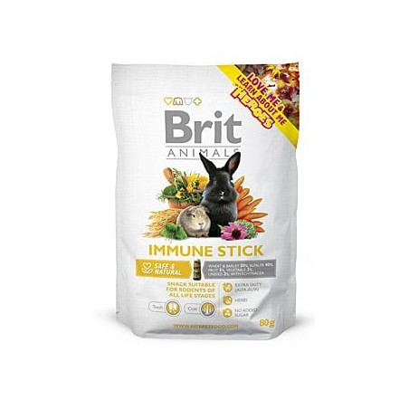 Mangime brit animals bastone immunitario per roditori e conigli 80g