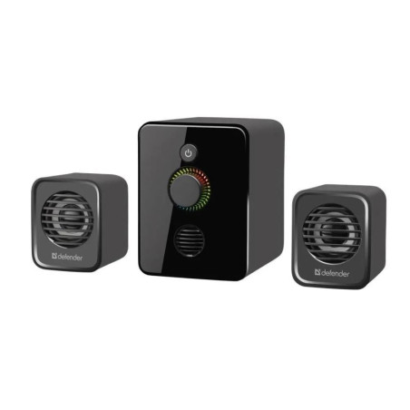 Altoparlanti defender v12 per computer 2.1 11w nero [ugdfdk000000008]