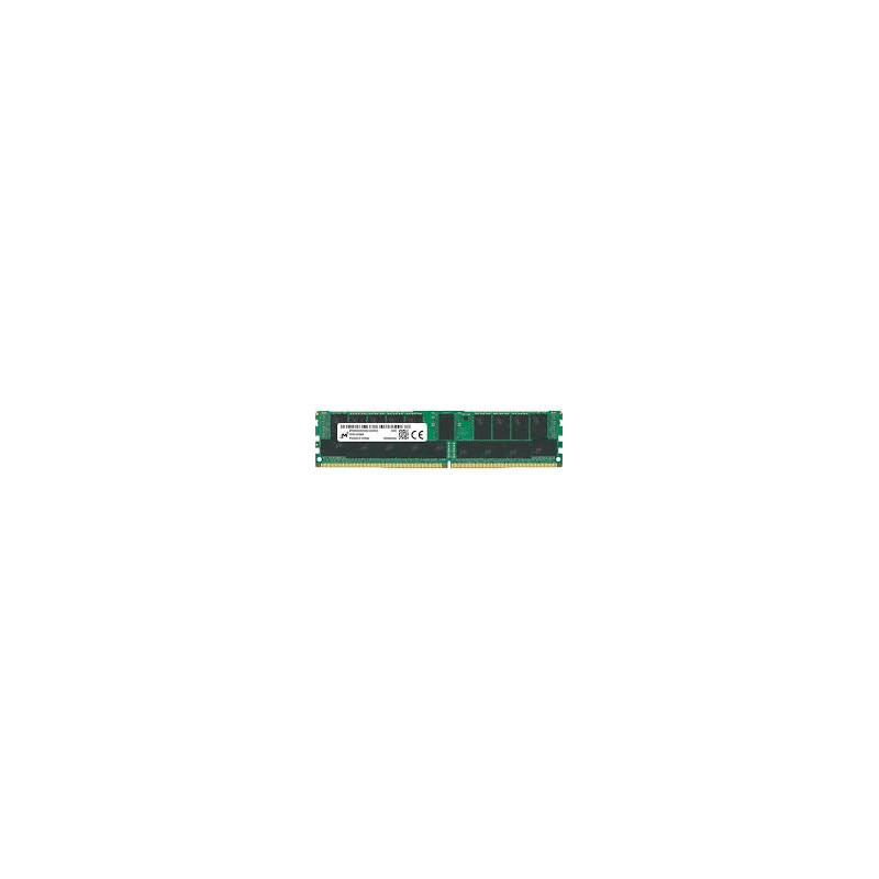 Ram dimm ddr4 16gb micron 3200mhz/288-pin/cl22/verde [mta18asf2g72pdz-3g2r]