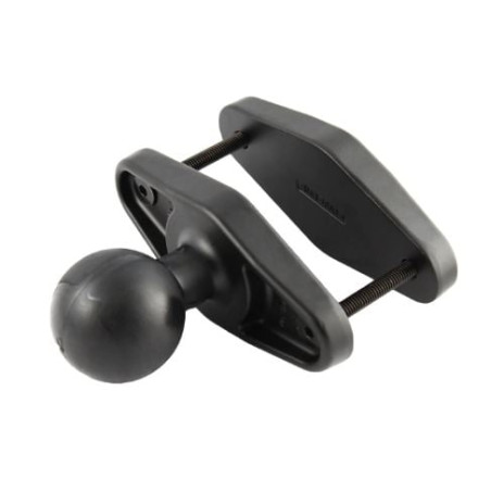 Base con morsetto zebra per montante quadrato ram 4" nero [ram-d-247u-4]