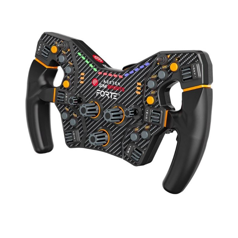 Volante gaming asetek forte per formula nero [40-031-0031002]