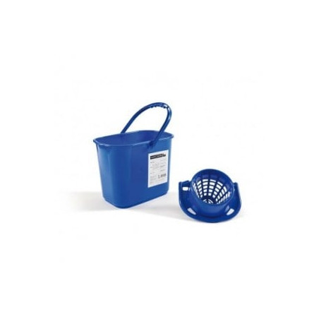 Secchio con strizzatore perfetto 15lt blu [26545]