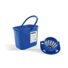 Secchio con strizzatore perfetto 15lt blu [26545]