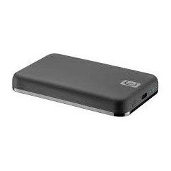 Batteria portatile cellularline power bank 5000mah wireless nero