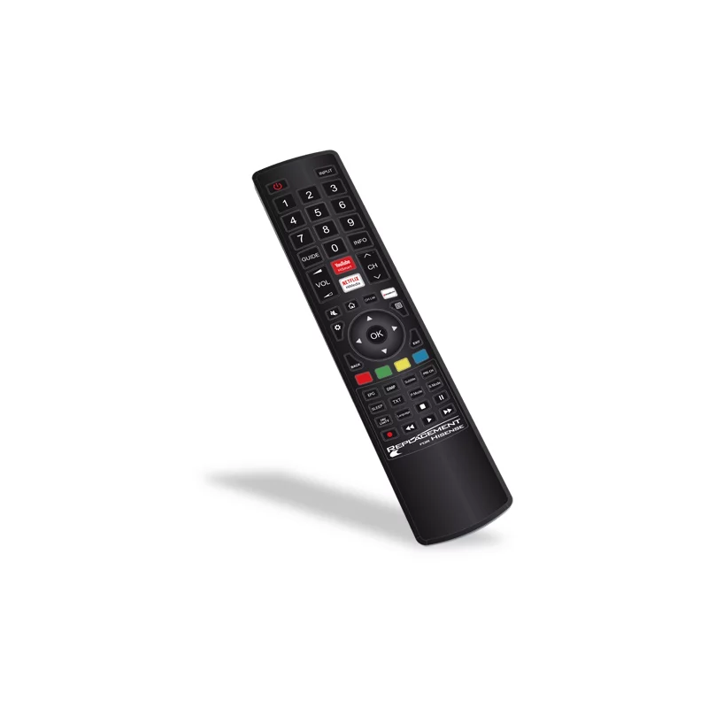 Telecomando gbs elettronica 1720 ir wireless tv pulsanti nero