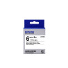 Nastro etichettatrice epson lk-2wbn standard 6mmx9m nero/bianco